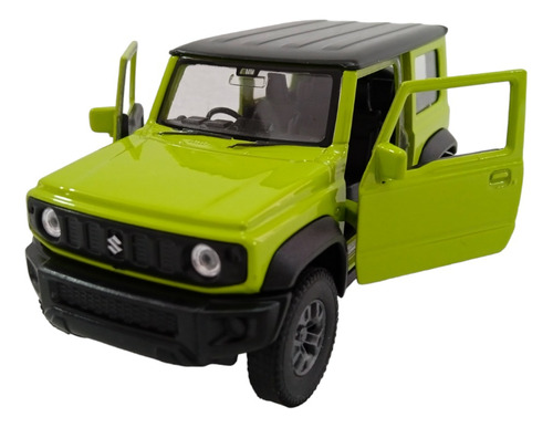 Suzuki Jimny A Escala 1:34 Welly // 11cms. Verde. 