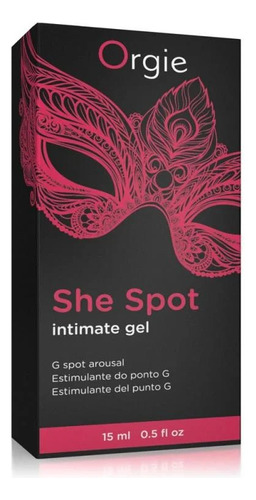 Lubricante y gel íntimo Orgie she spot 15mL