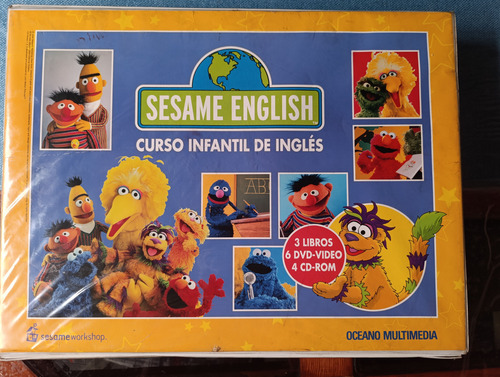 Curso Infantil De Inglés Plaza Sésamo (planeta) (Usado)