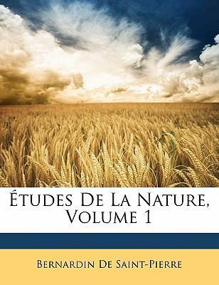 Libro Etudes De La Nature, Volume 1 - Bernardin De Saint-...