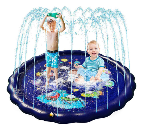 Splash Pad - Rociador Inflable De Piscina De 68 Pulgadas Par