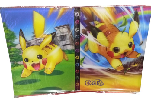 Carpeta Album Coleccionador Grande P/ 432 Cartas Pokemon Tcg