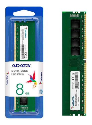 Imagen 4 de 7 de Memoria Ram Adata 8gb Ddr4 3200mhz Para Pc 1 Modulo