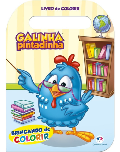 Livro Para Colorir Galinha Pintadinha - Brincando De Colorir