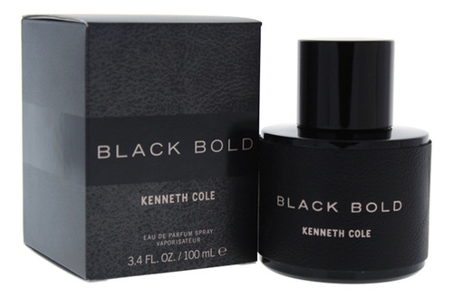 Black Bold Por Kenneth Cole Para Hombre - 3.4 Oz Edp Spray