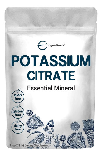 Citrato De Potasio - 1 Kilo - Microingredients 