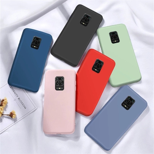 Case Funda Silicona Liquida Xiaomi Redmi 9 Note 9 9s Pro Max