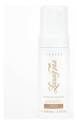 Loving Tan Mousse Bronceador Puro, Mediano, Bronceador Sin S