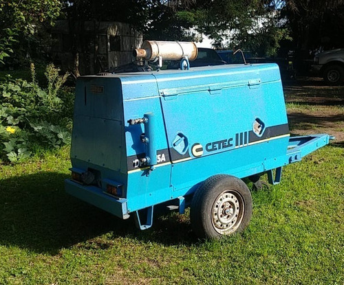 Trailer Cetec Moto Compresor De Aire Construccion 5m3/min
