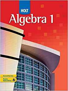 Holt Algebra 1 Student Edition Algebra 1 2010