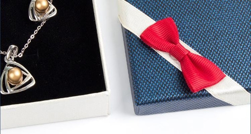 Imagen 4 de 7 de Set 12 Caja De Regalo Para Joyas 5x5cm