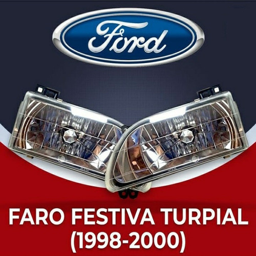 Faros Rh Para Festiva/turpial Dlx