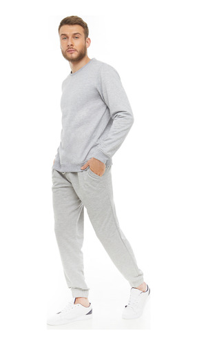 Jogger Hombre Ostu  Gris Poliéster 60070096-1258