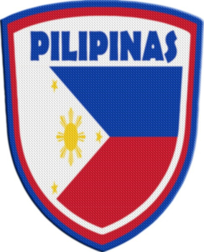 Parche Termoadhesivo Escudo Filipinas
