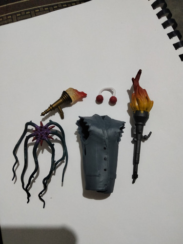 Dc Multiverse, Lote De 5 Accesorios O Piezas Cnc!! (Usado)