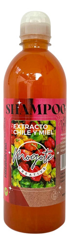Shampoo Chile Y Miel 500 Ml, Mogote Creative