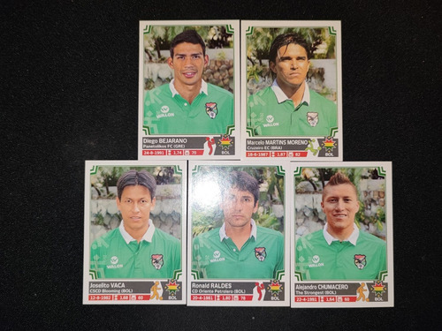 Imagen 4 de 10 de Pack Láminas Copa América Chile 2015 Panini