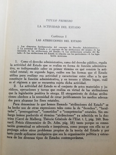 A0 Derecho Administrativo 18a Edición Gabino Fraga (Usado)