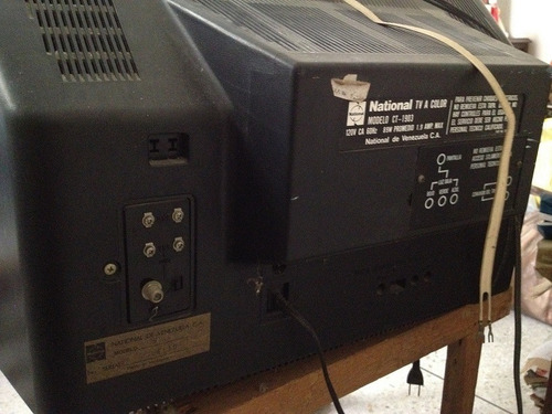 Imagen 6 de 6 de Televisor Panasonic 20 Vintage No Prende Repuestos O Reparar