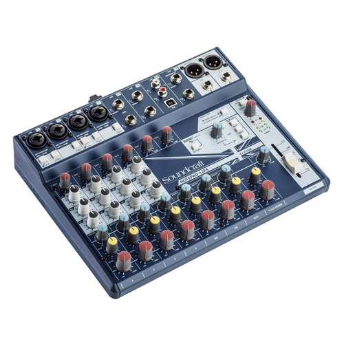 Consola Mezcladora Soundcraft Notepad 12fx + Transformador