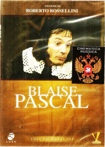Dvd Blaise Pascal, De Rossellini, Com Pierre Arditi 1972  +