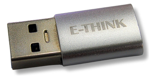 Conector 3.0 Tipo C Prata 5gbps Adaptador P Notebook
