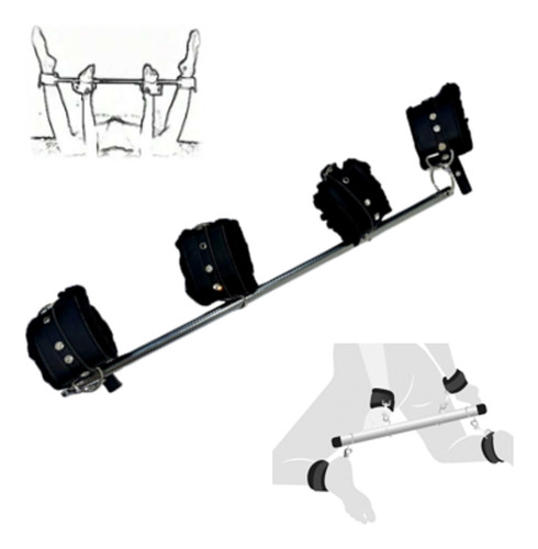 Esposas Policiacas Fury Bondage Policiales Baratas Tacticas Color Negro Con Diamantes