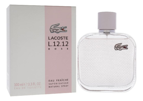 Lacoste L.12.12 Rose Eau Fraîche Edt 100ml Mujer