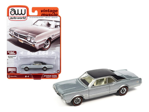 Aw Auto World Vehículo Miniatura 1966 Oldsmobile 442 