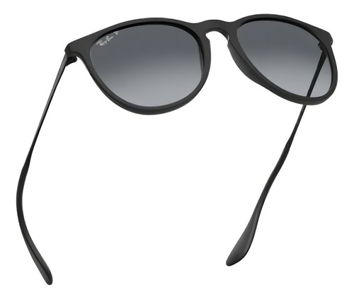 Óculos De Sol Ray Ban Erika Preto Fosco Lente Degradê Rb4171