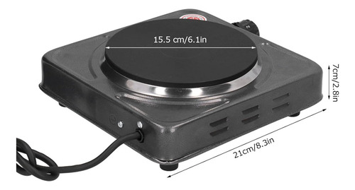 Cocina Cocinilla Eléctrica 1 Plato Encimera De 1000w 220v.