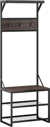 Árbol De Recibidor, 14.19 L X 23.69 W X 66.75 H, Marrã...