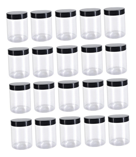 . Tarro Pet Vacío Con Tapa, Recipiente 20 Piezas 500ml