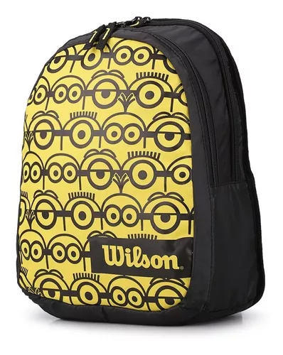 Mochila Tenis Wilson Minions Niños Raqueta Escolar CONSÍGUELA EN