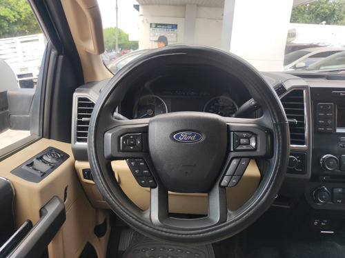 5.0 Ford Lobo Xlt 4x2 Supercrew 2015 Plata Estelar