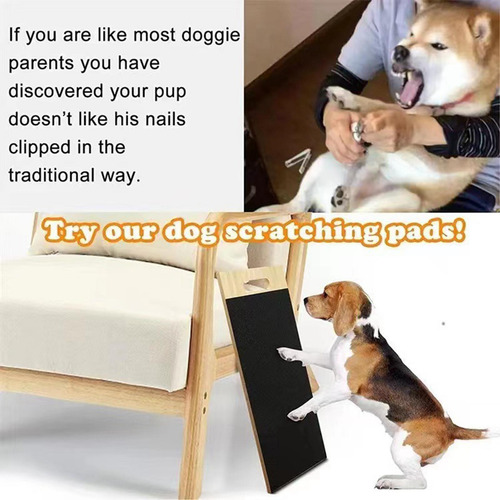 Durable Dog Scratch Pad Dog Nail Scratching Board Grind Claw