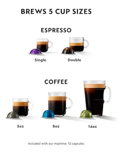 Cafetera Nespresso Vertuo Delonghi Grafito - Cafe Automatico