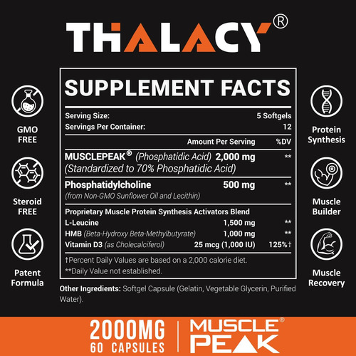 2000 Mg De Ácido Fosfatídico Liposomal (pa) | Muscle De De Y