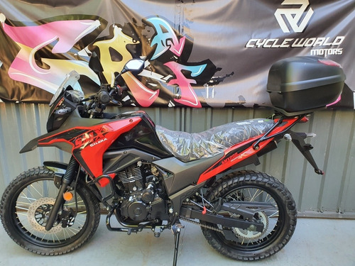 Imagen 2 de 15 de Gilera Smx 200 Adventure Loncin Cycle World Motors Al 9/1