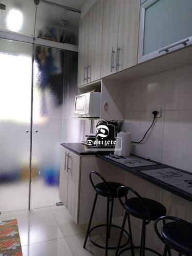 Imagem 9 de 22 de Apartamento Com 2 Dormitórios À Venda, 58 M² Por R$ 220.000,00 - Vila Tibiriçá - Santo André/sp - Ap16498