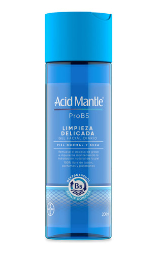 Gel Facial Limpieza Delicada Pro B5- Acid Mantle 200 Ml