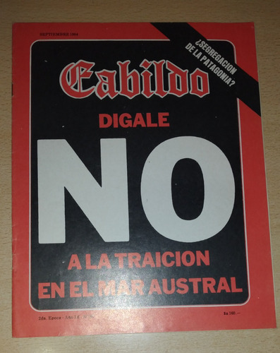 Revista Cabildo N°80 Septiembre De 1984