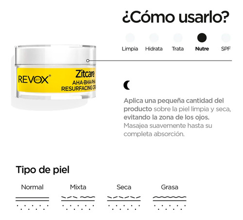 Revox Kit Zitcare Tónico Facial + Crema Rejuvenecedora 3c