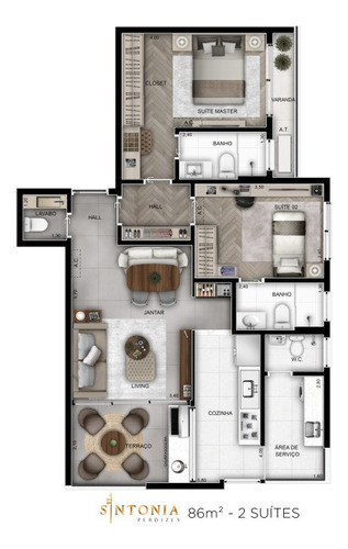 Imagem 22 de 29 de Apartamento Residencial Para Venda, Perdizes, São Paulo - Ap9399. - Ap9399-inc
