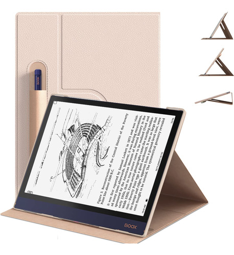 E Net-case Funda Tipo Libro Para Tablet Boox Note Air 2/air 