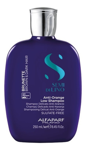 Shampoo Alfaparf Anti Orange Low Libre De Sulfato 250 Ml