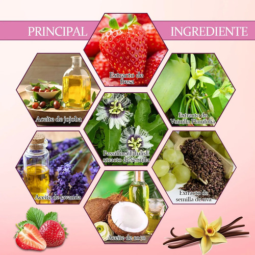 Aceite Para Después Del Afeitado Con Fresa Y Vainilla