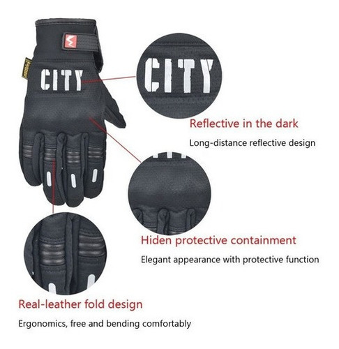 Guantes Para Moto Bicicleta Touch Pantalla Táctil