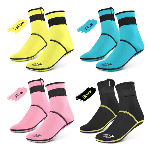 Botas De Neopreno Térmicas De Neopreno De 3 Mm Para Buceo, C