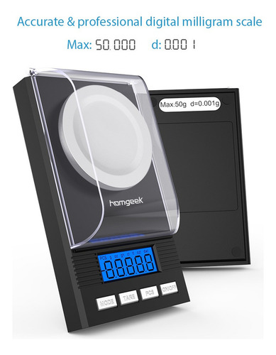 // Escala De Miligrama Digital De Alta Precisão Profissional